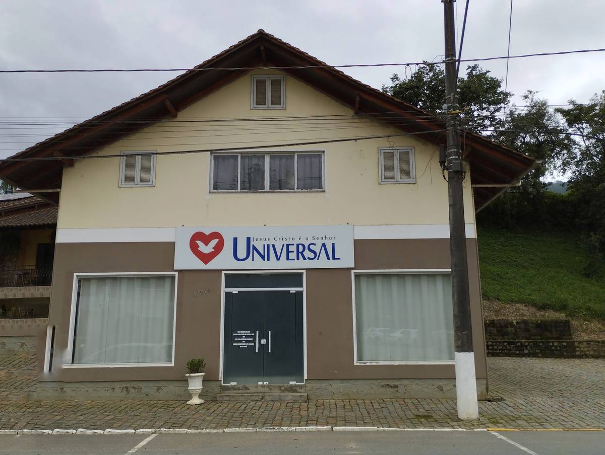 Igreja Universal BENEDITO NOVO - Rua Celso Ramos, , 4216 - Centro , Benedito Novo - Santa Catarina  - 89124000 - Brasil