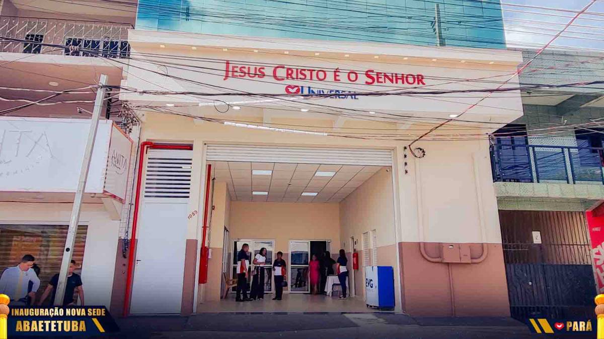 Igreja Universal ABAETETUBA - Av Dom Pedro ||, 1059 - Centro, Abaetetuba - Pará  - 68440-000 - Brasil