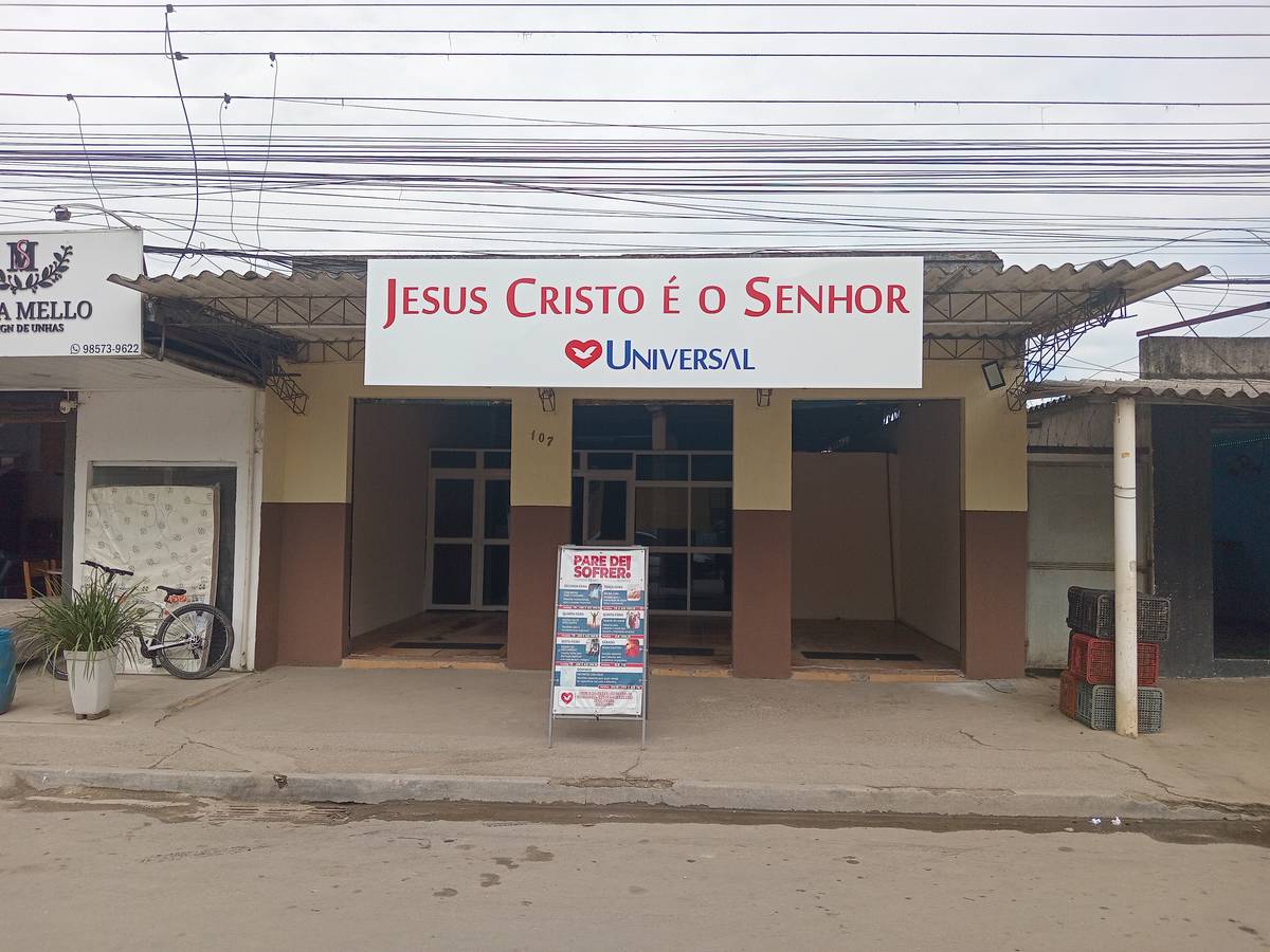 Igreja Universal TINGUA - Rua Principal , 107 - Tinguá , Nova Iguaçu - Rio de Janeiro  - 26063500 - Brasil