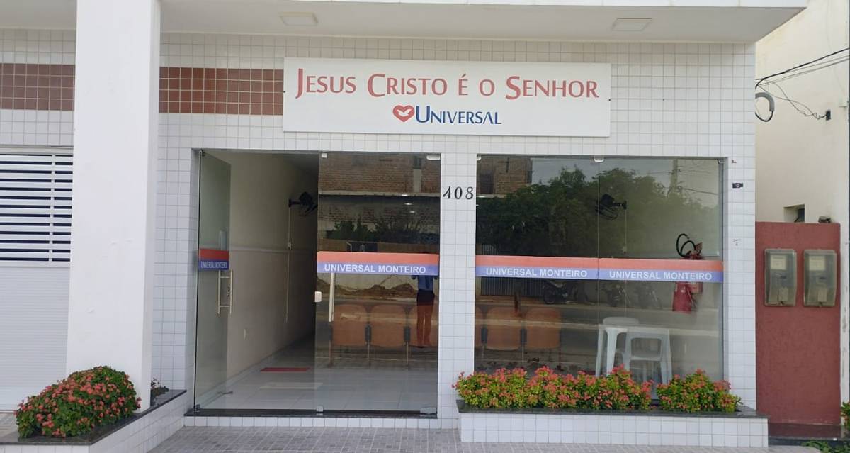Igreja Universal MONTEIRO - Rua Olimpio Gomes, 408 - Centro, Monteiro - Paraíba - 58500000 - Brasil, 408 - Centro Monteiro - Paraíba - Brasil