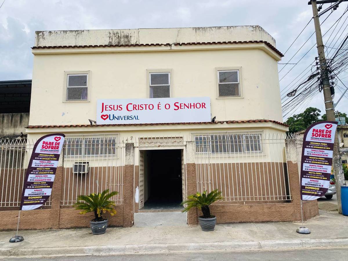 Igreja Universal BANDEIRANTES - Rua Pascoal Moreira, 142 - Santa Eugênia, Nova Iguaçu - Rio de Janeiro - 26286410 - Brasil, 142 - Santa Eugênia Nova Iguaçu - Rio de Janeiro - Brasil