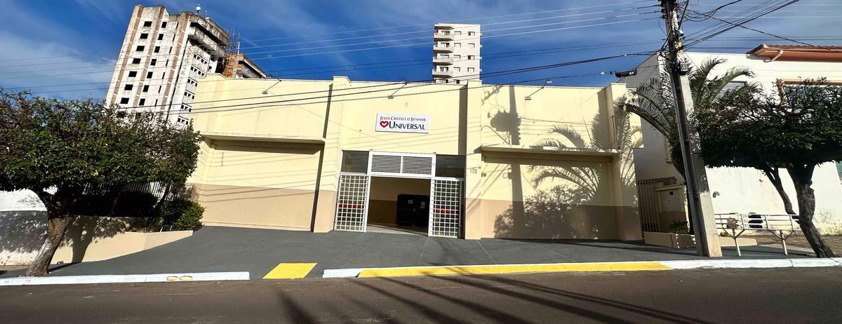 Igreja Universal PRESIDENTE VENCESLAU - Av. Princesa Isabel , 120 - Centro, Presidente Venceslau - São Paulo  - 19400-000 - Brasil, 120 - Centro Presidente Venceslau - São Paulo - Brasil