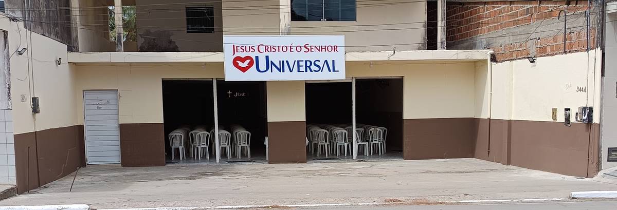 Igreja Universal LUZIAPOLIS - Avenida Manoel Firmino, 344 - Bela Vista (Luziápolis), Campo Alegre - Alagoas  - 57254044 - Brasil, 344 - Bela Vista (Luziápolis) Campo Alegre - Alagoas - Brasil