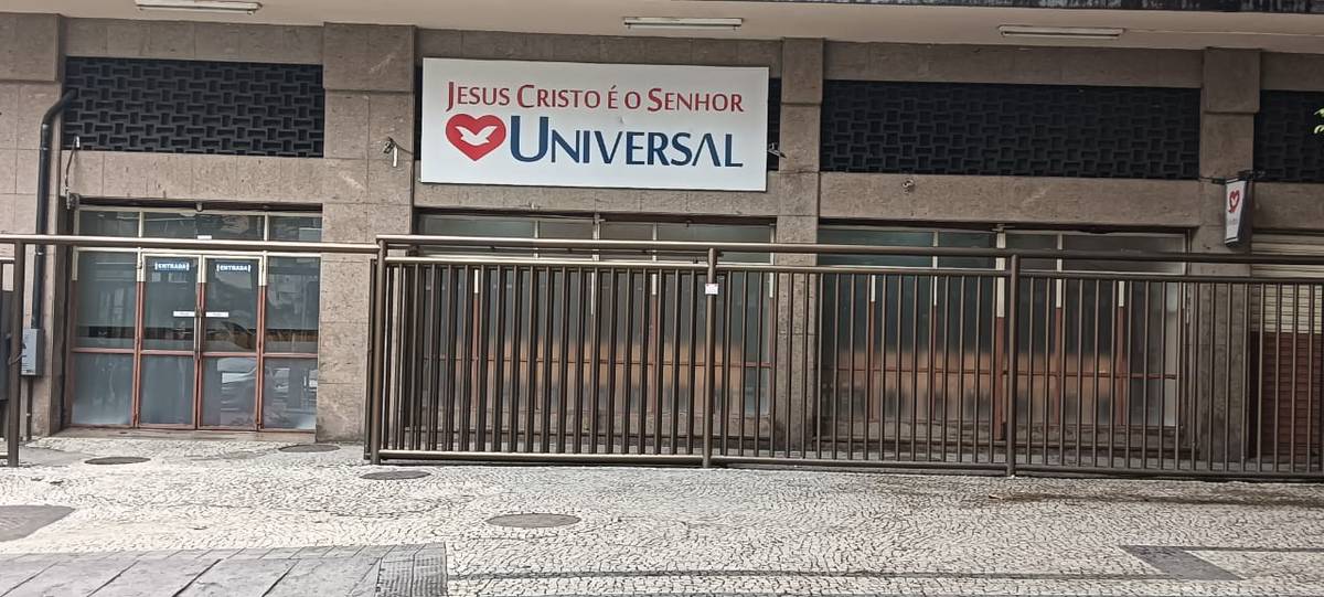 Igreja Universal CENTRO - Rua Riachuelo, 119 - Centro, Rio de Janeiro - Rio de Janeiro  - 20230010 - Brasil