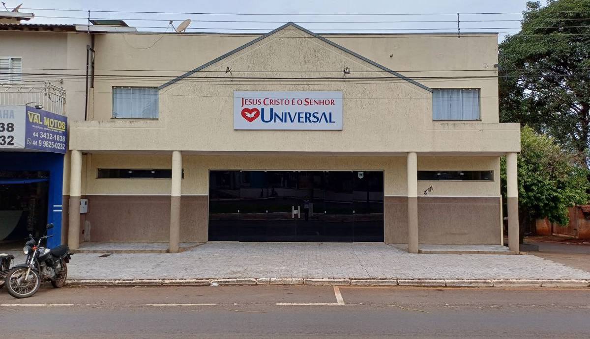 Igreja Universal NOVA LONDRINA - Av. Antonio Ormeneze, 1456 - Centro, Nova Londrina - Paraná - 87970000 - Brasil, 1456 - Centro Nova Londrina - Paraná - Brasil