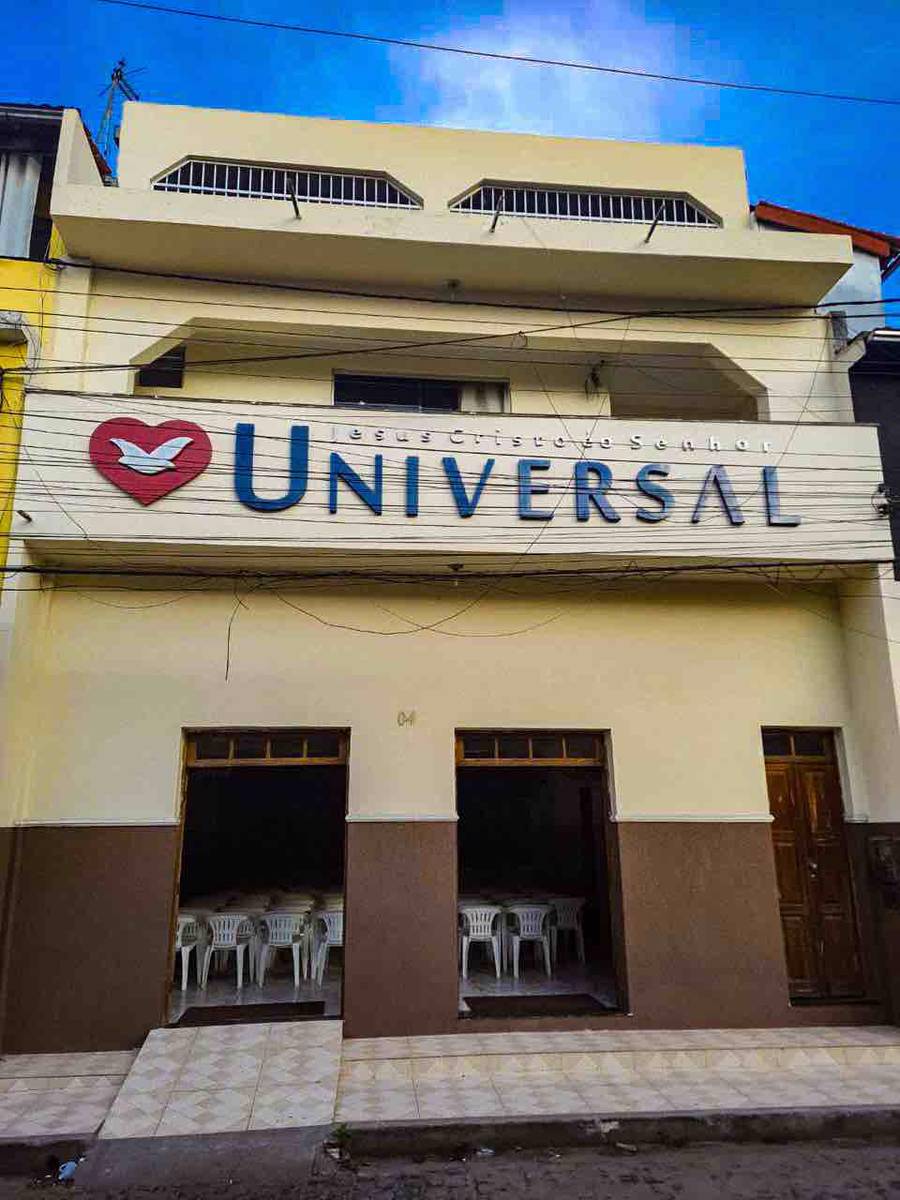 Igreja Universal MARAGOGIPE - Rua Visconde de Macaé, 04 - Centro, Maragogipe - Bahia  - 44420000 - Brasil, 04 - Centro Maragogipe - Bahia - Brasil