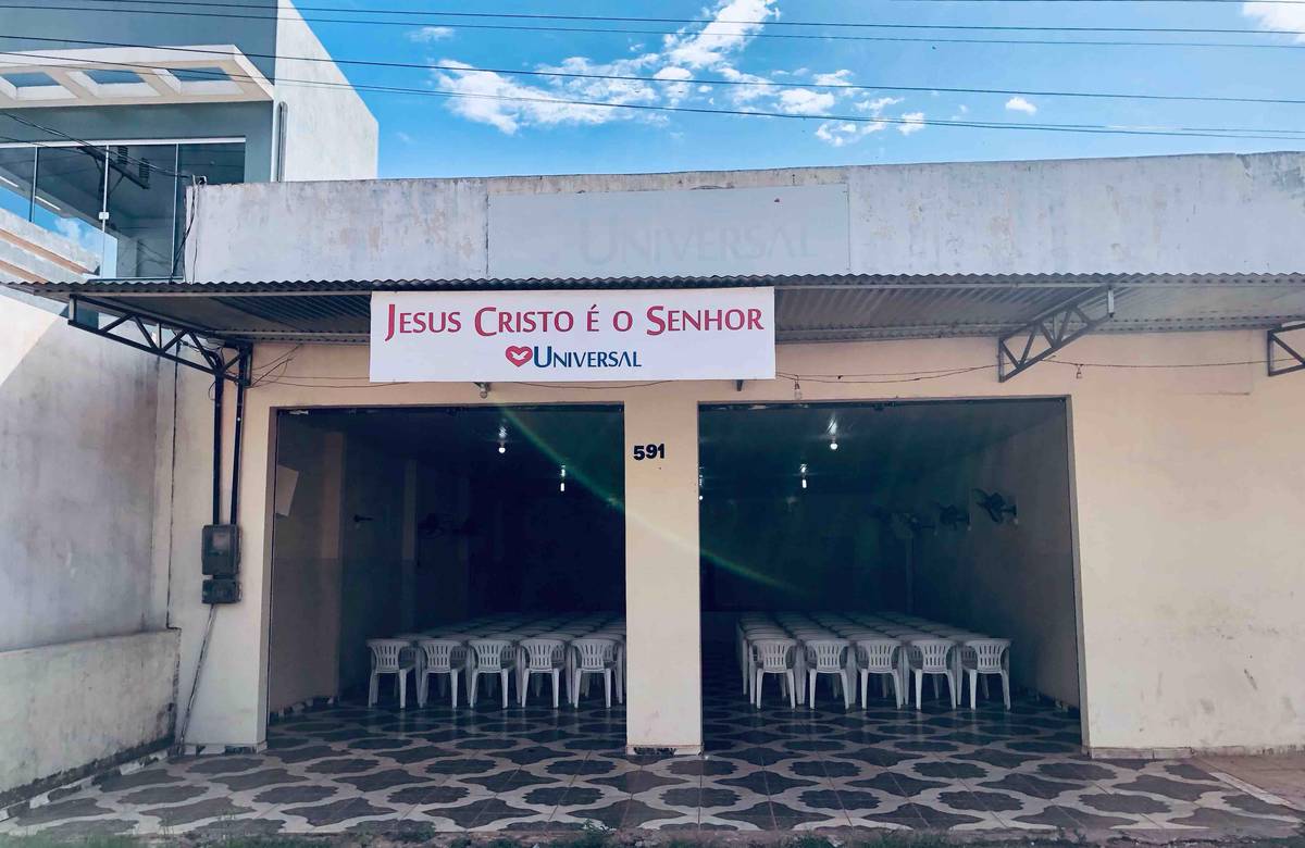 Igreja Universal PALMARES - Rua Angelim, 591 - Distrito de Vila Palmares, Tailândia - Pará  - 68695000 - Brasil