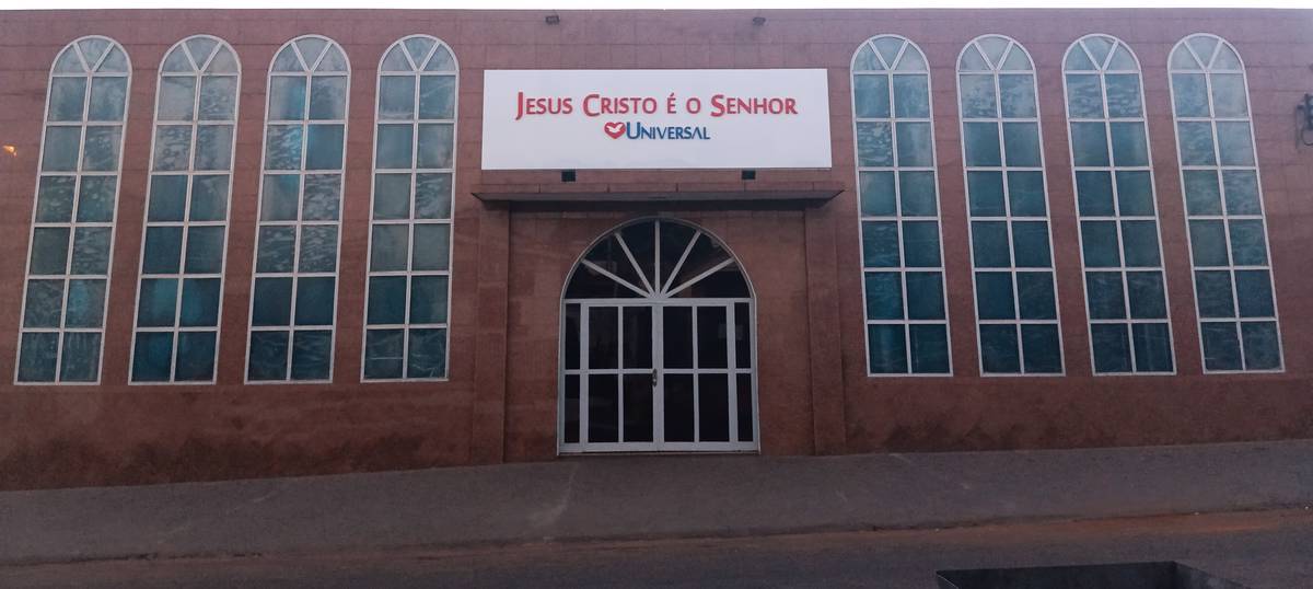 Igreja Universal CERES - Rua Leopoldina Salgado, 485, 485 - Centro, Ceres - Goiás  - 76300000 - Brasil, 485 - Centro Ceres - Goiás - Brasil