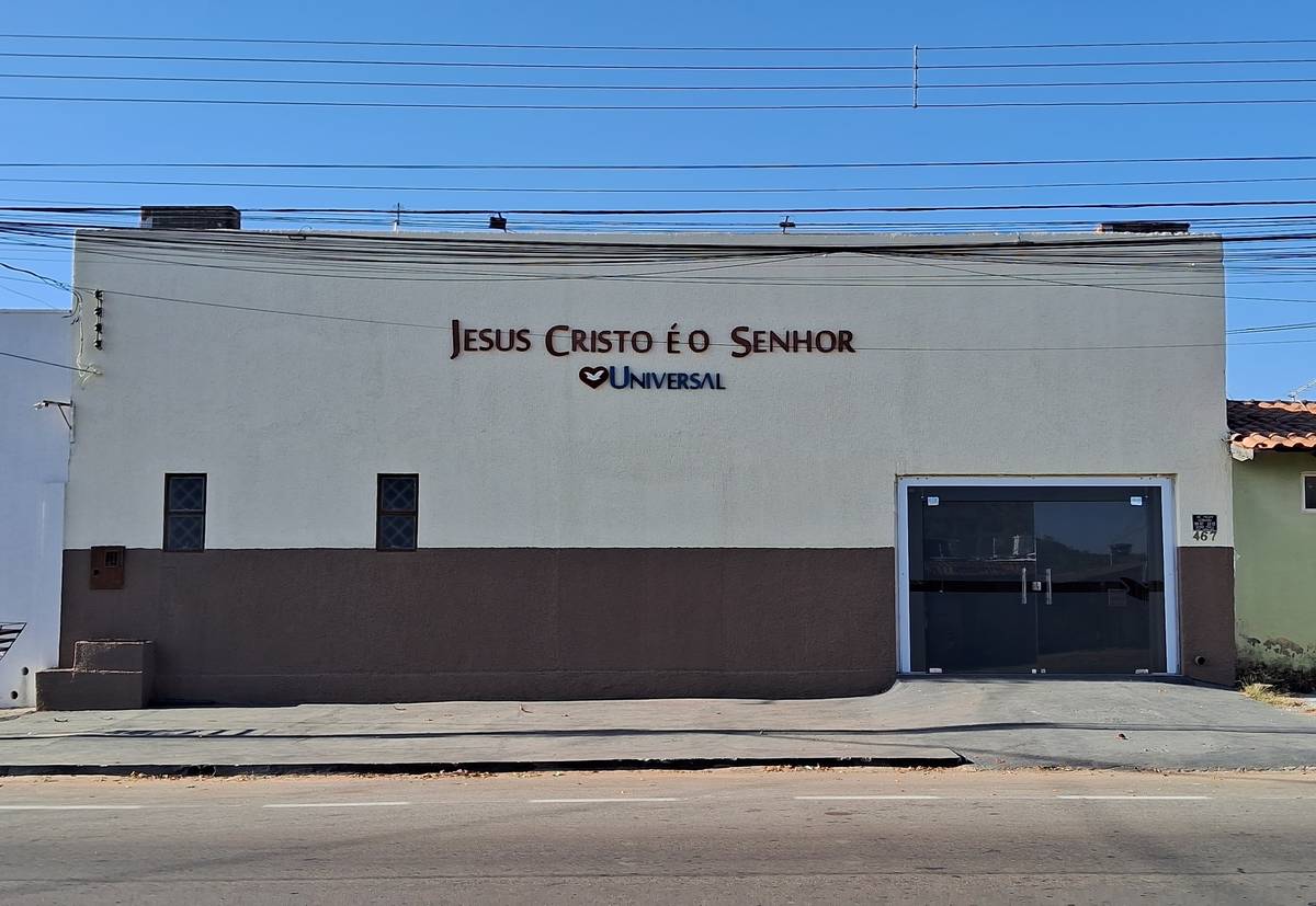 Igreja Universal GOIA - Avenida Felipe Camarão, 467 - Goiá, Goiânia - Goiás  - 74485320 - Brasil, 467 - Goiá Goiânia - Goiás - Brasil