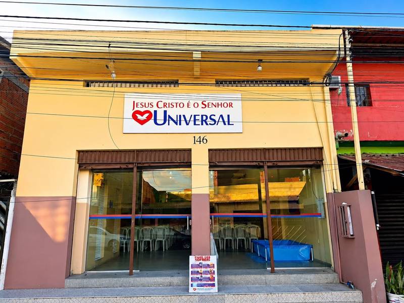 Igreja Universal NOVA LUZ – Rua Doutor Ademar, 33 – Zumbi dos Palmares, Manaus – Amazonas – 69084-101 – Brasil