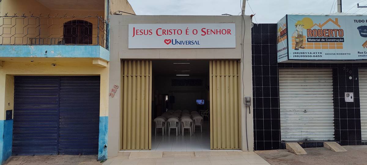 Igreja Universal CARIRIACU - Rua Carlos Morais, 228 - Centro, Caririaçu - Ceará  - 63220000 - Brasil, 228 - Centro Caririaçu - Ceará - Brasil