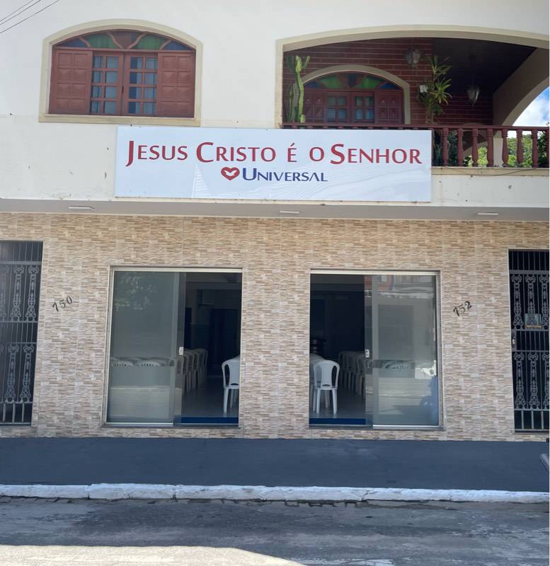 Igreja Universal JERONIMO MONTEIRO - Av. Dr. José Farah, 750 - Centro, Jerônimo Monteiro - Espírito Santo  - 29550000 - Brasil, 750 - Centro Jerônimo Monteiro - Espírito Santo - Brasil