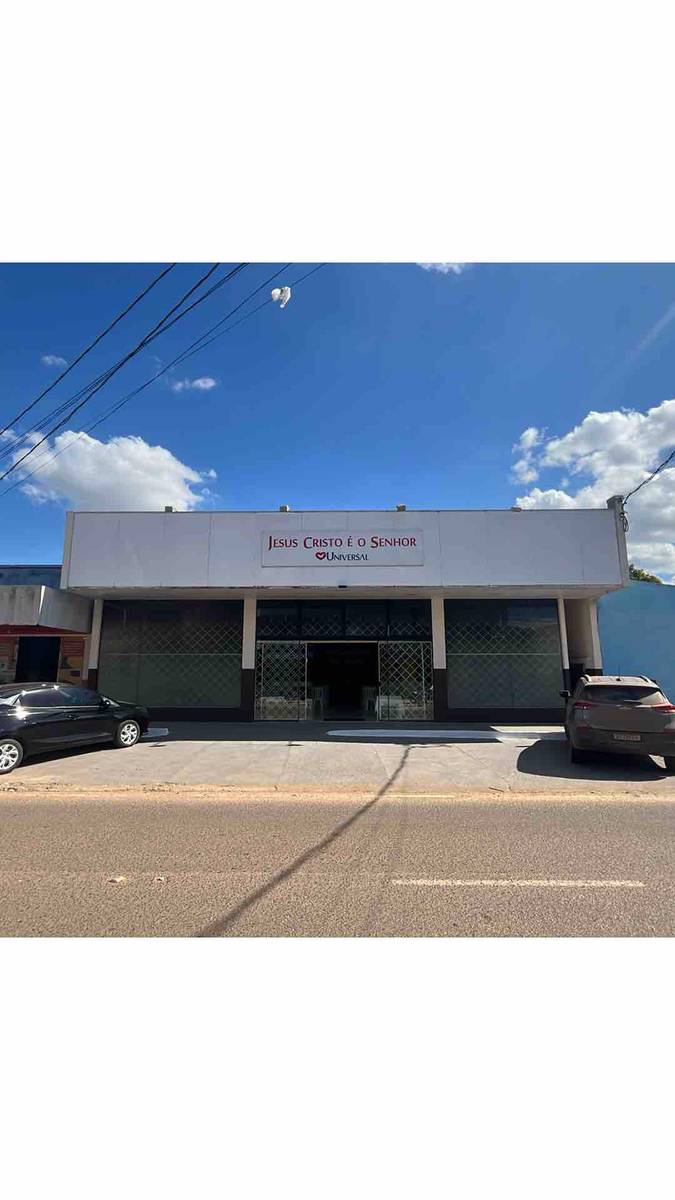 Igreja Universal JARU - Av: Adolfo Rohl, 2655 - Setor 5, Jaru - Rondônia  - 76890-000 - Brasil, 2655 - Setor 5 Jaru - Rondônia - Brasil