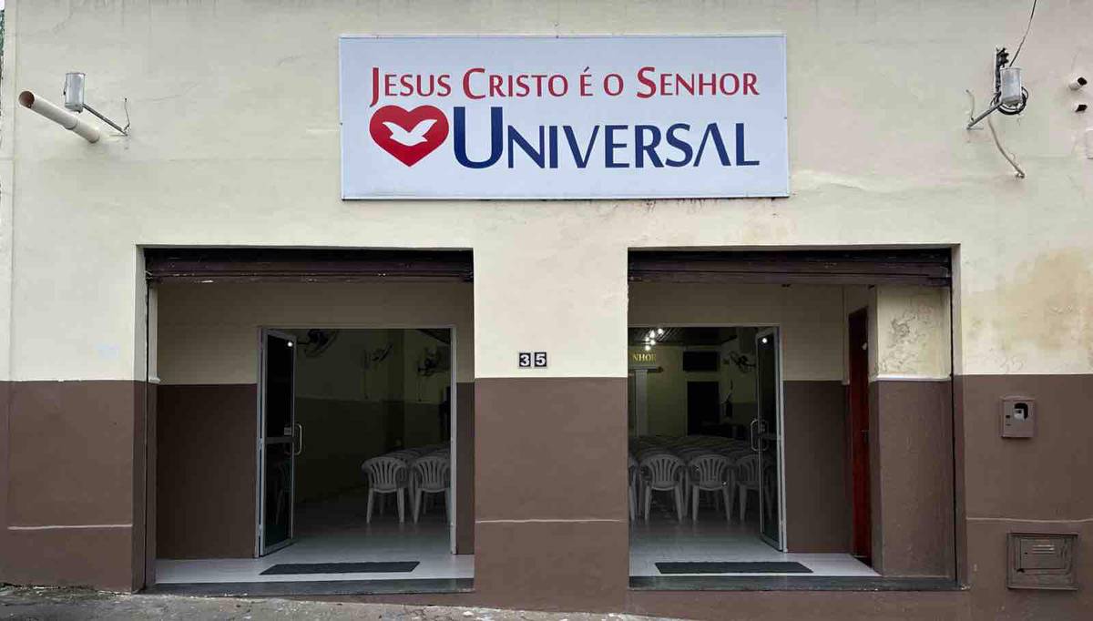 Igreja Universal ANGUERA - Rua Bernadinho Bahia, 35 - Centro, Anguera - Bahia  - 44670039 - Brasil, 35 - Centro Anguera - Bahia - Brasil