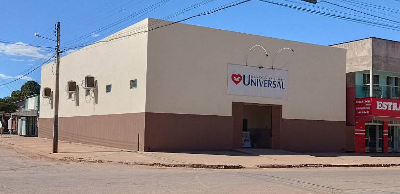 Igreja Universal SIMOLANDIA - Av.Pedro Nunes Qd.23, 01 - Centro, Simolândia - Goiás  - 73930000 - Brasil, 01 - Centro Simolândia - Goiás - Brasil