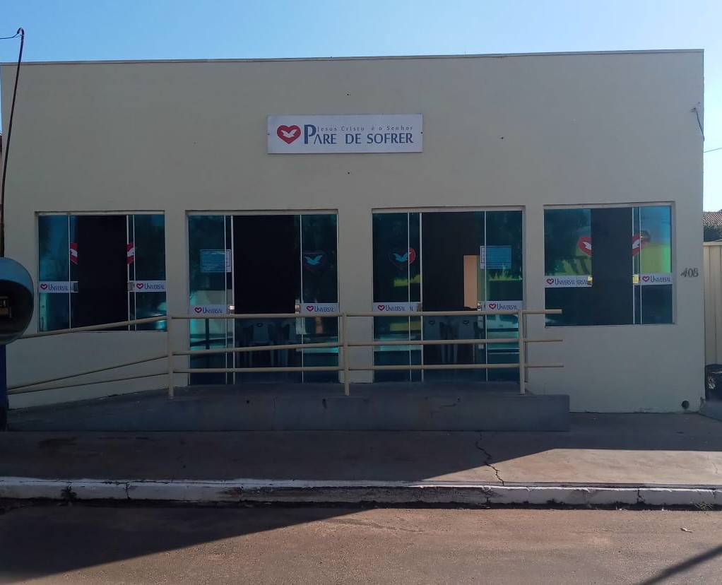 Igreja Universal PARAISO - Rua Av Manoel Rodrigues Da Cruz , 408 - Centro , Paraíso Das Agúas - Mato Grosso do Sul  - 79556000 - Brasil, 408 - Centro  Paraíso Das Agúas - Mato Grosso do Sul - Brasil