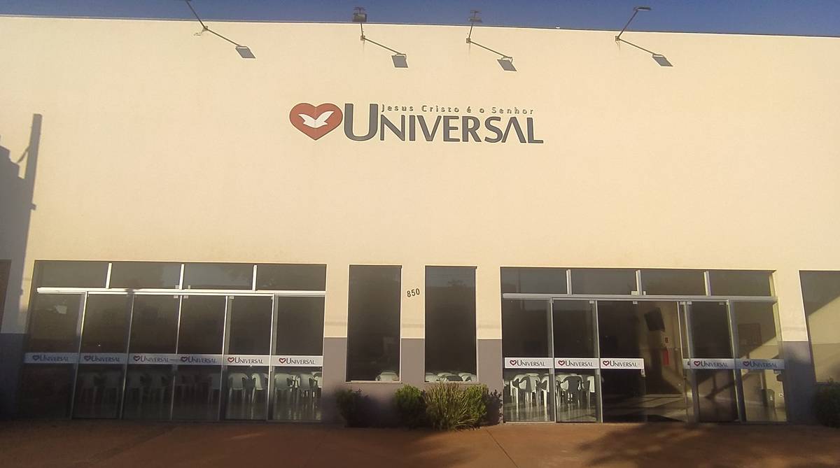 Igreja Universal NOVA ANDRADINA - Avenida Eurico Soares Andrade, 850 - Centro, Nova Andradina - Mato Grosso do Sul  - 79750025 - Brasil