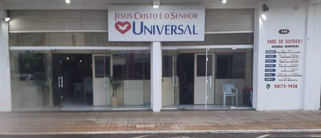Igreja Universal TAPES - Avenida Assis Brasil, 440 - Centro, Tapes - Rio Grande do Sul  - 96760000 - Brasil, 440 - Centro Tapes - Rio Grande do Sul - Brasil