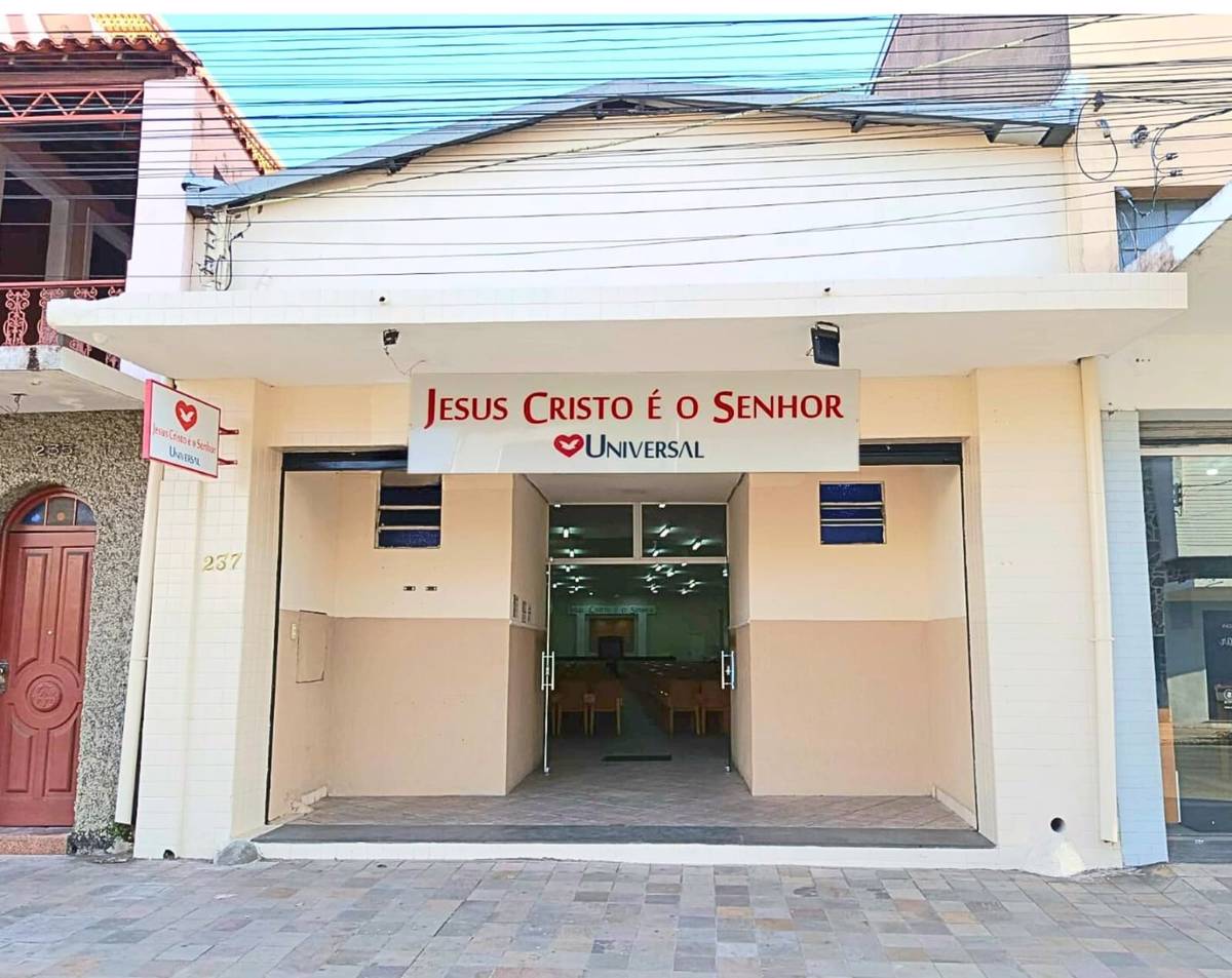 Igreja Universal SAO JOAO DEL REI - Rua Paulo Freitas, 237 - Centro, São João Del Rei - Minas Gerais  - 36301004 - Brasil