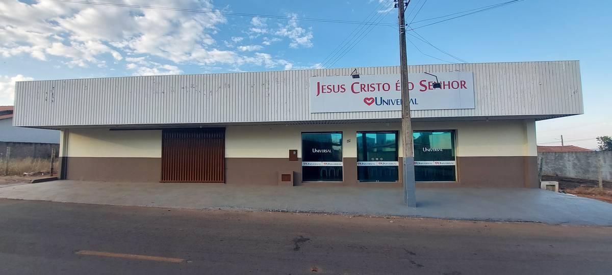 Igreja Universal CRISTIANOPOLIS - AVENIDA GOIÁS Qd 01 Lt 05 e 06, 95 - SETOR FLORESTA , Cristianópolis - Goiás  - 75230000 - Brasil, 95 - SETOR FLORESTA  Cristianópolis - Goiás - Brasil