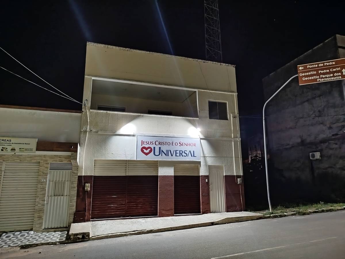 Igreja Universal NOVA OLINDA - Rua Ubirajara De Lacerda, 28 - Centro, Nova Olinda - Ceará  - 63165000 - Brasil, 28 - Centro Nova Olinda - Ceará - Brasil
