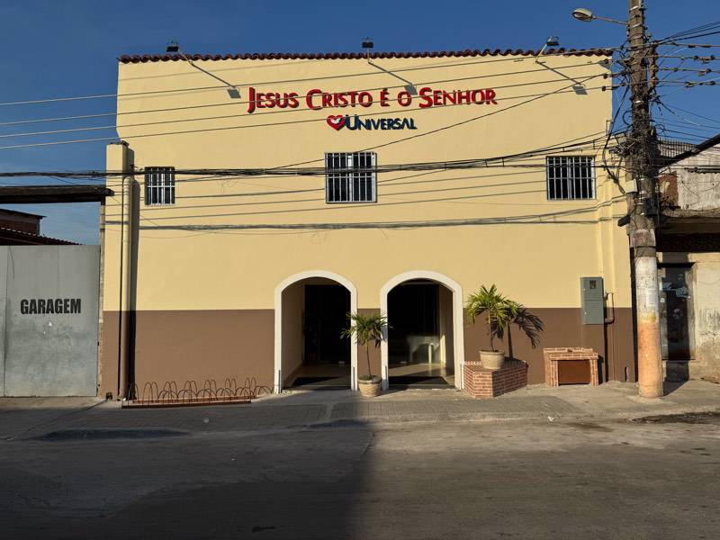 Igreja Universal JARDIM BOM PASTOR - Rua Helvia Bragança, 28 - Jardim Bom Pastor, Belford Roxo - Rio de Janeiro  - 26110-030 - Brasil, 28 - Jardim Bom Pastor Belford Roxo - Rio de Janeiro - Brasil