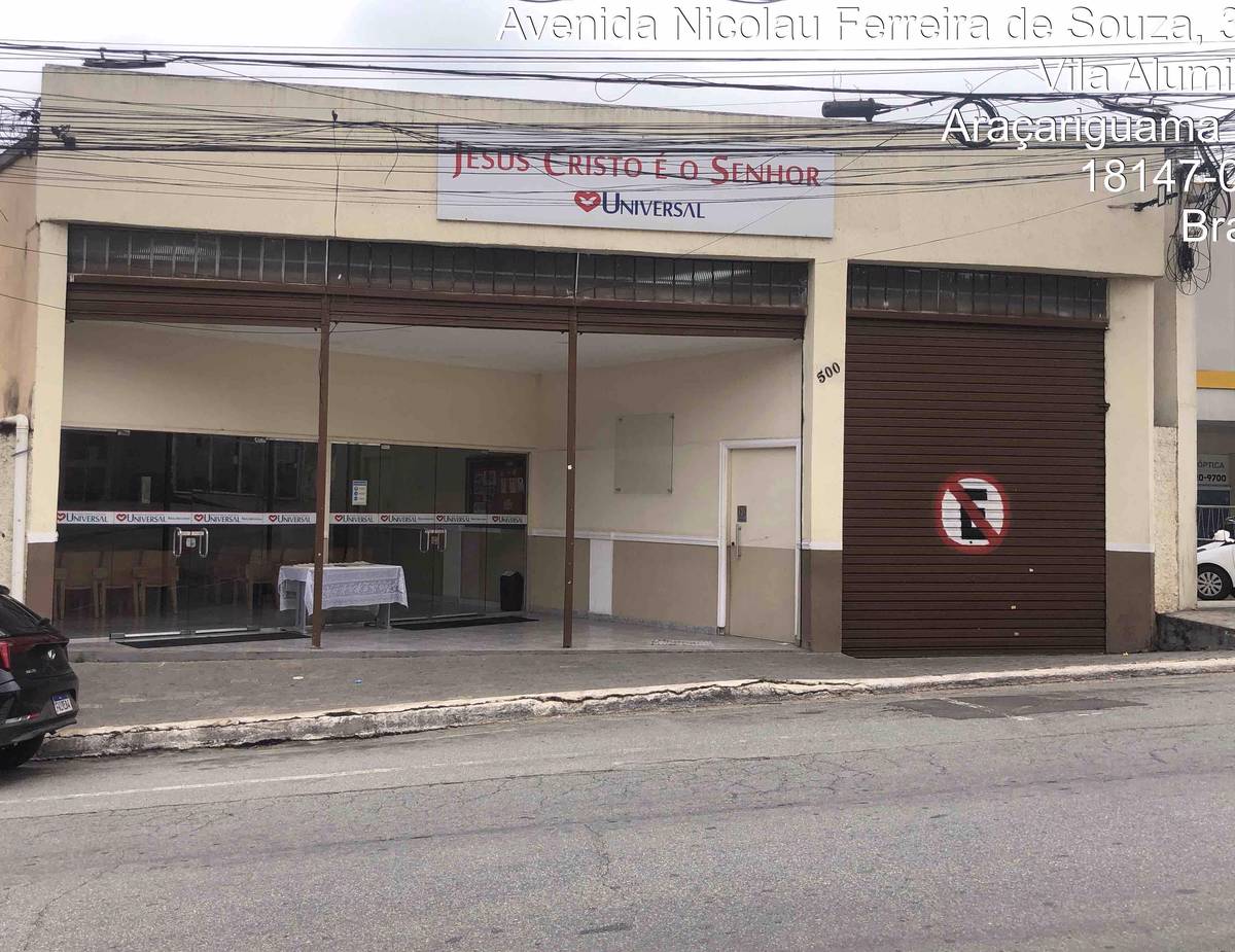 Igreja Universal ARACARIGUAMA - Rua Nicolau Ferreira de Souza , 500 - Centro , Araçariguama - São Paulo  - 18147-100 - Brasil